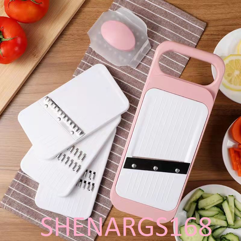 NEW-SHENAR - HIMALAYA CUTTER 5IN1 - Parutan Serbaguna mandoline pengiris serutan Multifungsi 5 in 1 Potong Sayur Buah