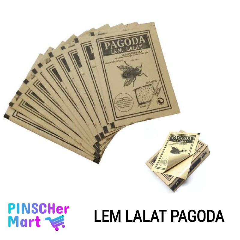 Lem Lalat Pagoda (1 pack=10lembar)