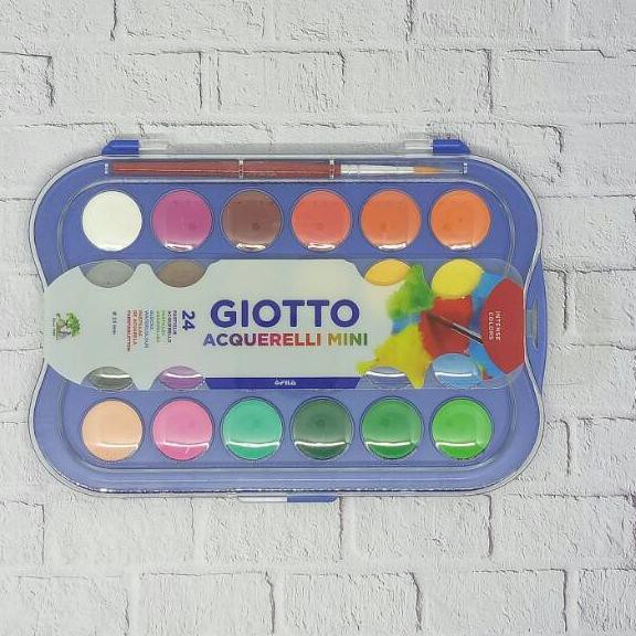 

Muraaaahh.. Giotto watercolours cake 24 warna mini
