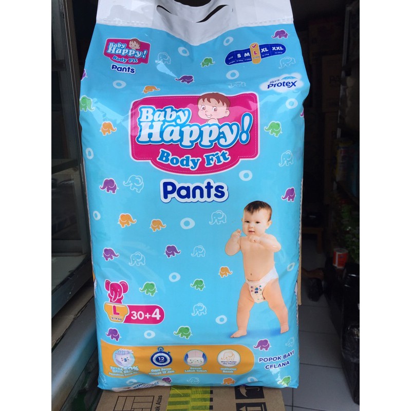 Baby Happy pants L28 popok celana L 28