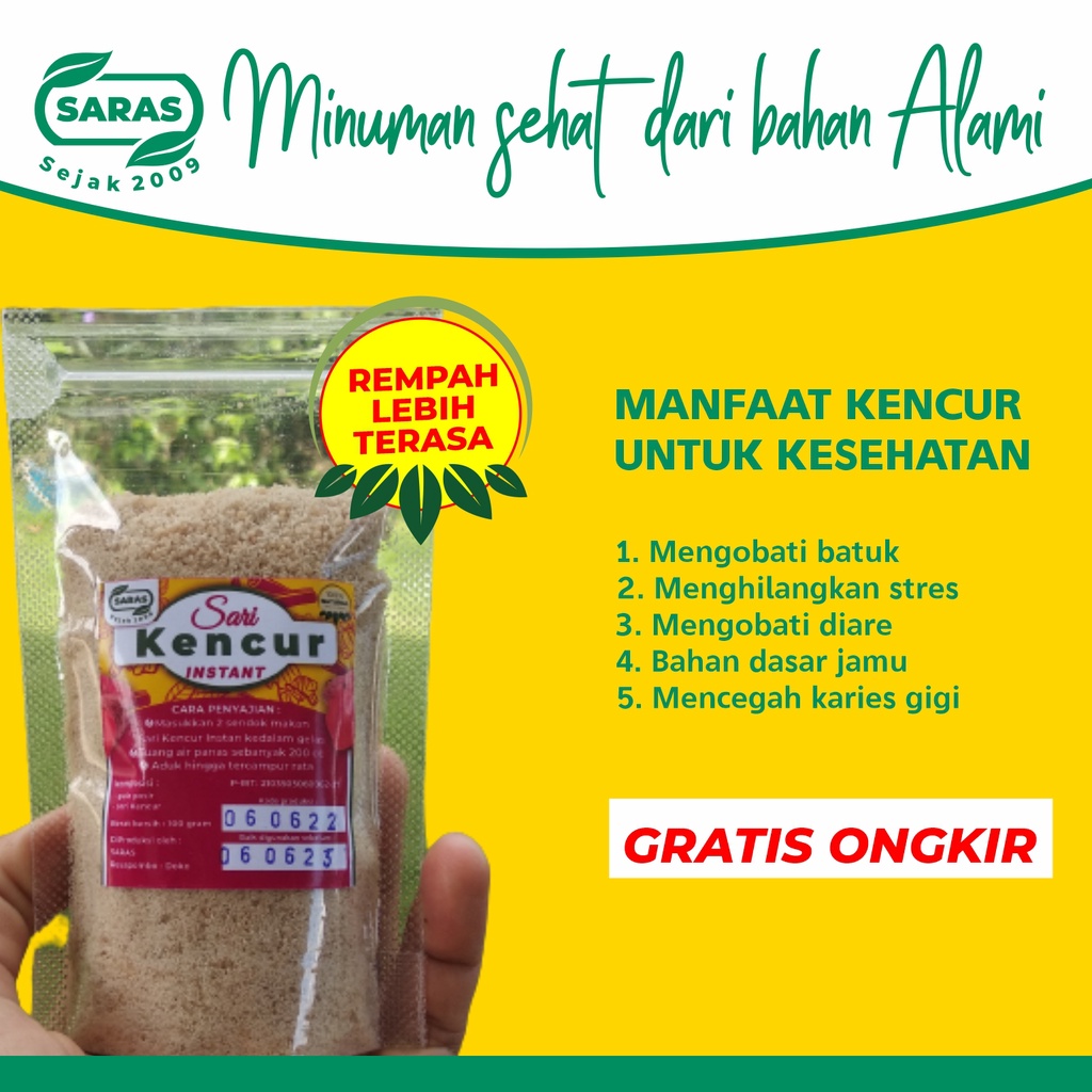 

Kencur bubuk Kencur Instan