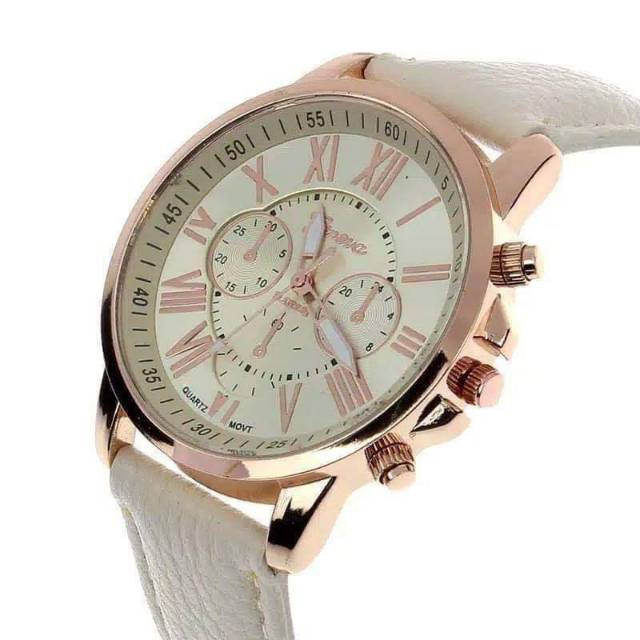 Jam tangan wanita Geneva jam fashion warna warni murah by zellshop