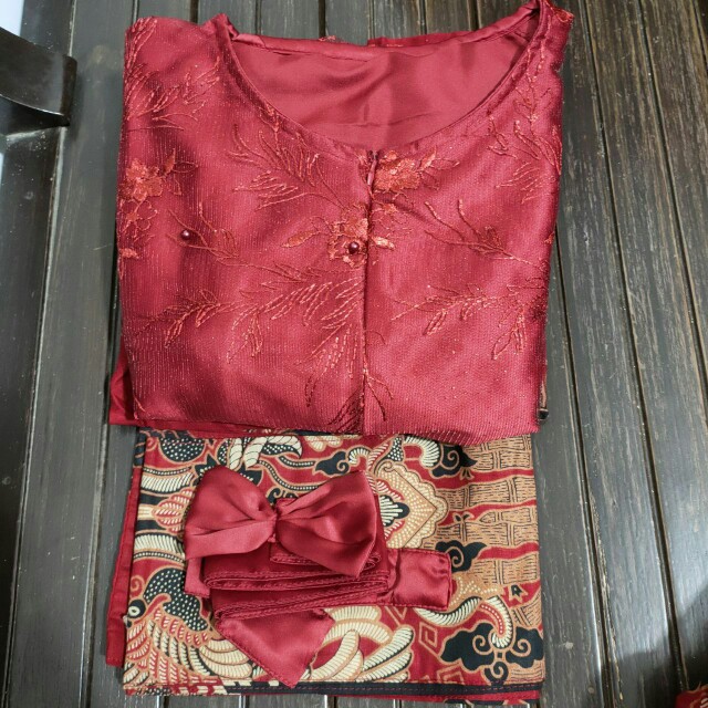 New Arrival | Batik Couple Kebaya Set Sahara Series Tunangan Lamaran Wisuda Kondangan Kekinian 2021