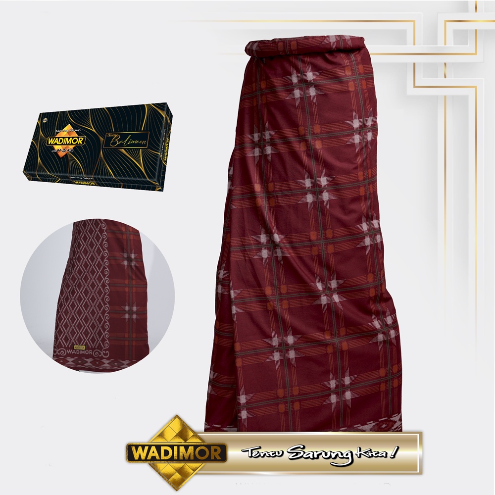 Sarung Tenun Wadimor Balimoon Tempean