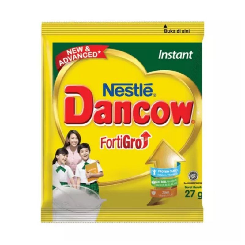 

Susu Dancow putih sachet 27gr ecer