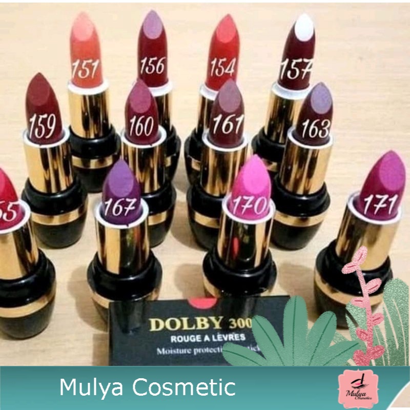 LIPSTIK DOLBY 3000 MIX  TAHAN LAMA DAN LEMBUT DI BIBIR [LUSINAN]