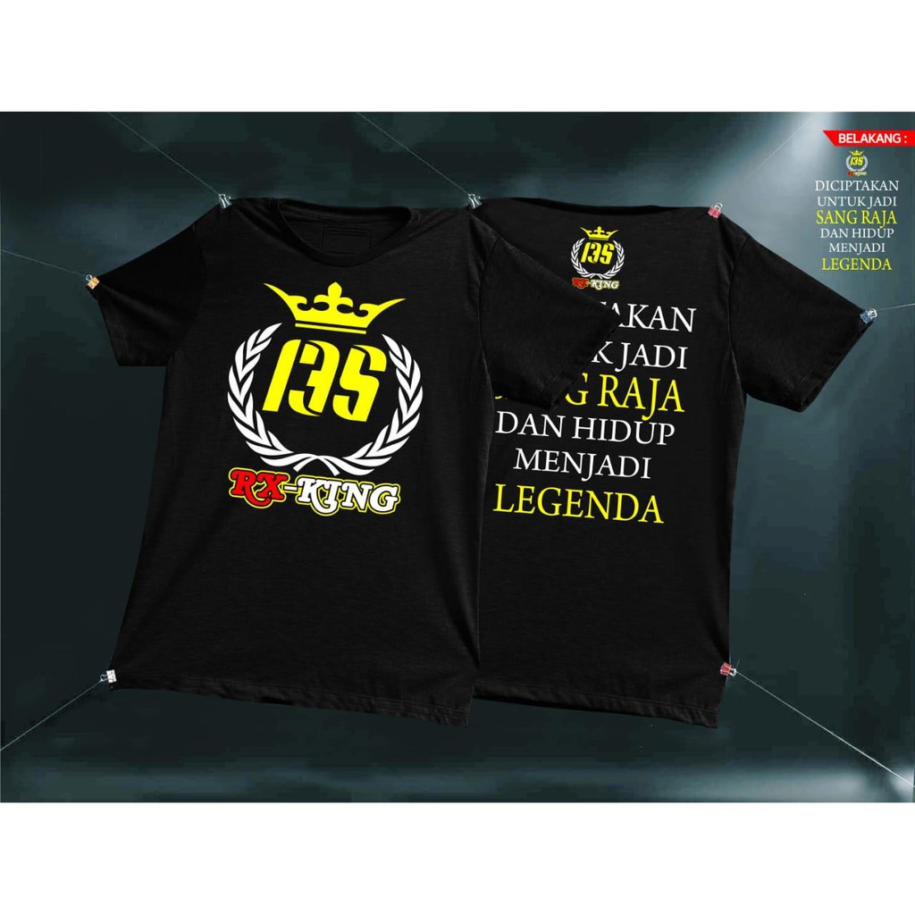 Kaos Oblong Keren Rx King Mahkota Padi Legenda Distro Bangkaos Shopee Indonesia