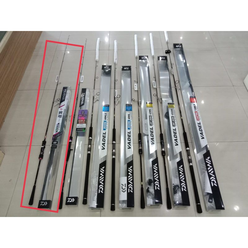 rod joran Daiwa Kohga TJ 65MHS AP(Spinning) Light JiggingPE 0,6 - 1,5. 2 sectioan