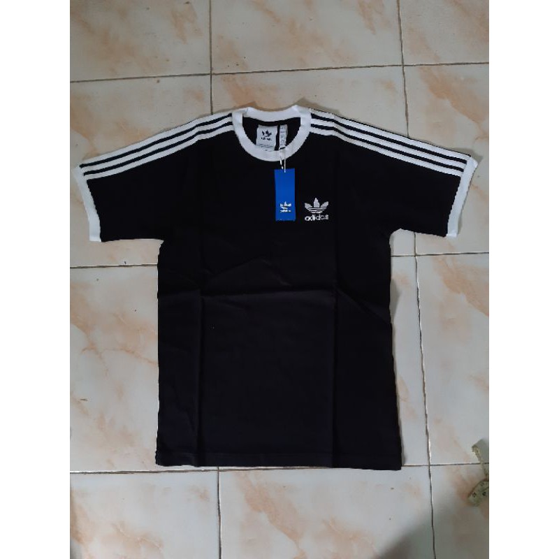 adidas tee 3-stripes black