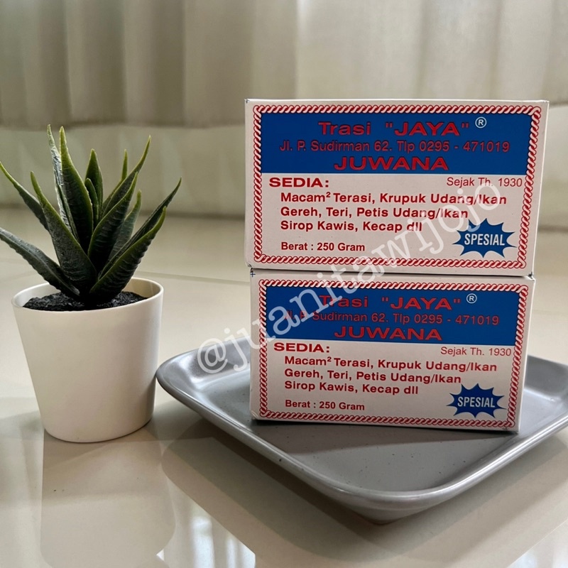 

Terasi / Trasi Toko JAYA Kualitas Spesial