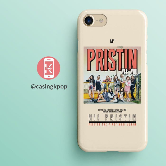 Casing Handphone KPOP BTS PRISTIN FIRST MINI ALBUM WE WOO