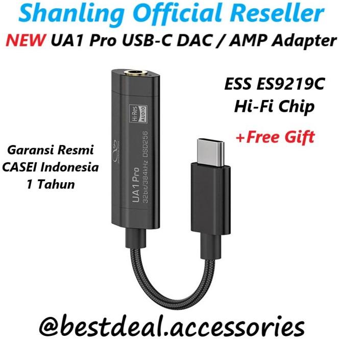 Shanling UA1 Pro Portable USB-C DAC / AMP Adapter New ESS ES9219C