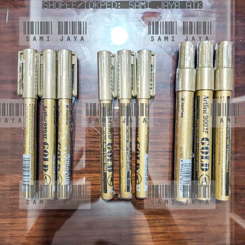 

Spidol Emas Gold Artline 0.8 1.2 2.3 mm [TANYA STOK]
