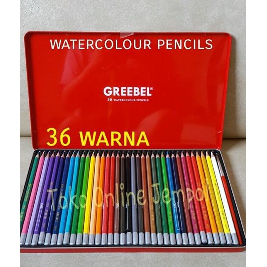 

ATK89GB 2in1 Cat Air + Pensil 36 warna KALENG WATERCOLOUR Greebel 2736