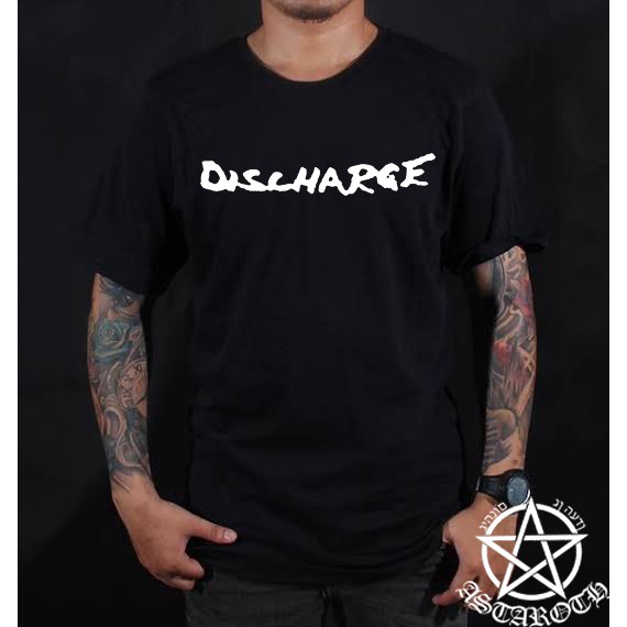 Kaos Dewasa Band Discharge - Kaos Band Metal - Kaos Band Punk