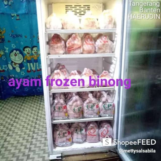 

Ayam frozen dan fresh