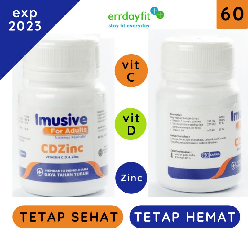 Imusive Vitamin C D Zinc Multivitamin