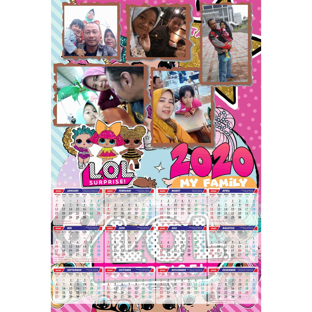 

KALENDER FOTO 2023 VERSI 1 LEMBAR RESELLER ATAU DROPSHIP WELCOME