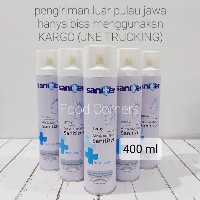 [[BISA COD]] Saniter Spray 400 ml / Saniter Disinfektan spray 400ml