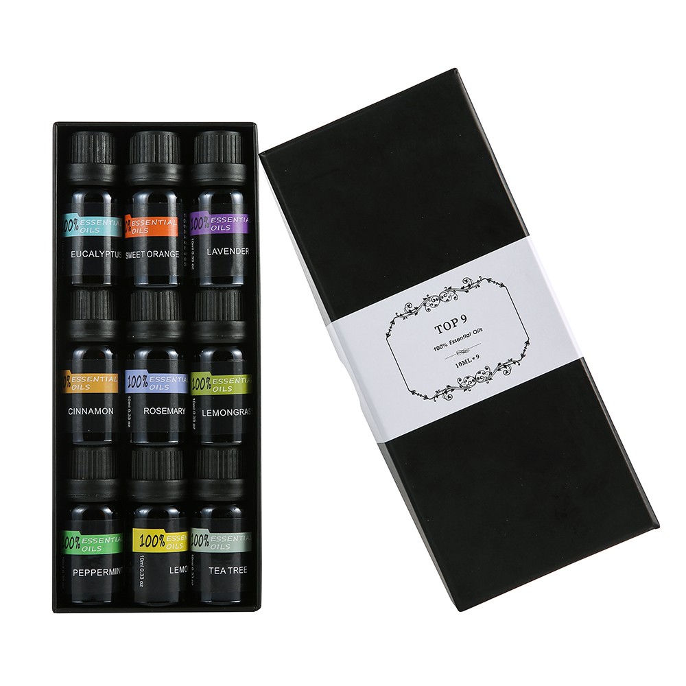 Pure Essential Fragrance Oils Minyak Aromatherapy Diffusers 10ml 9PCS