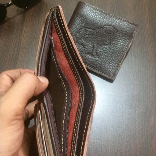 DOMPET LIPAT KULIT FULL‼️ bahan kulit asli berkulitas impor model lipat dua tanp lapisan saku #dompet #dompetkulit #dompetpria #dompetlipat #dompetcowok