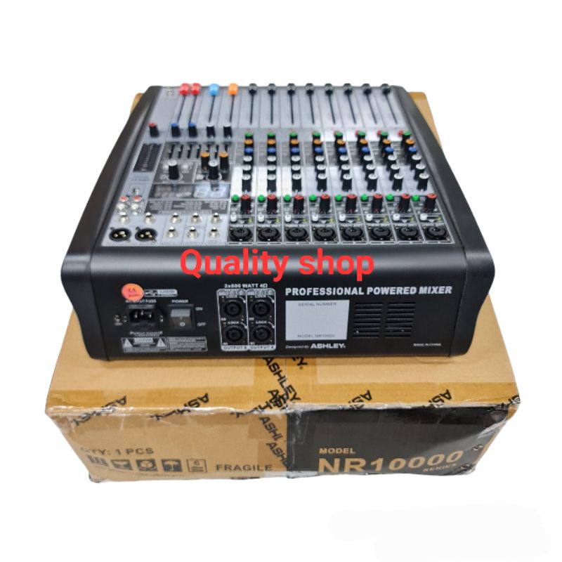 Power Mixer NR10000 / NR 10000 8 CHANNEL ORIGINAL ASHLEY