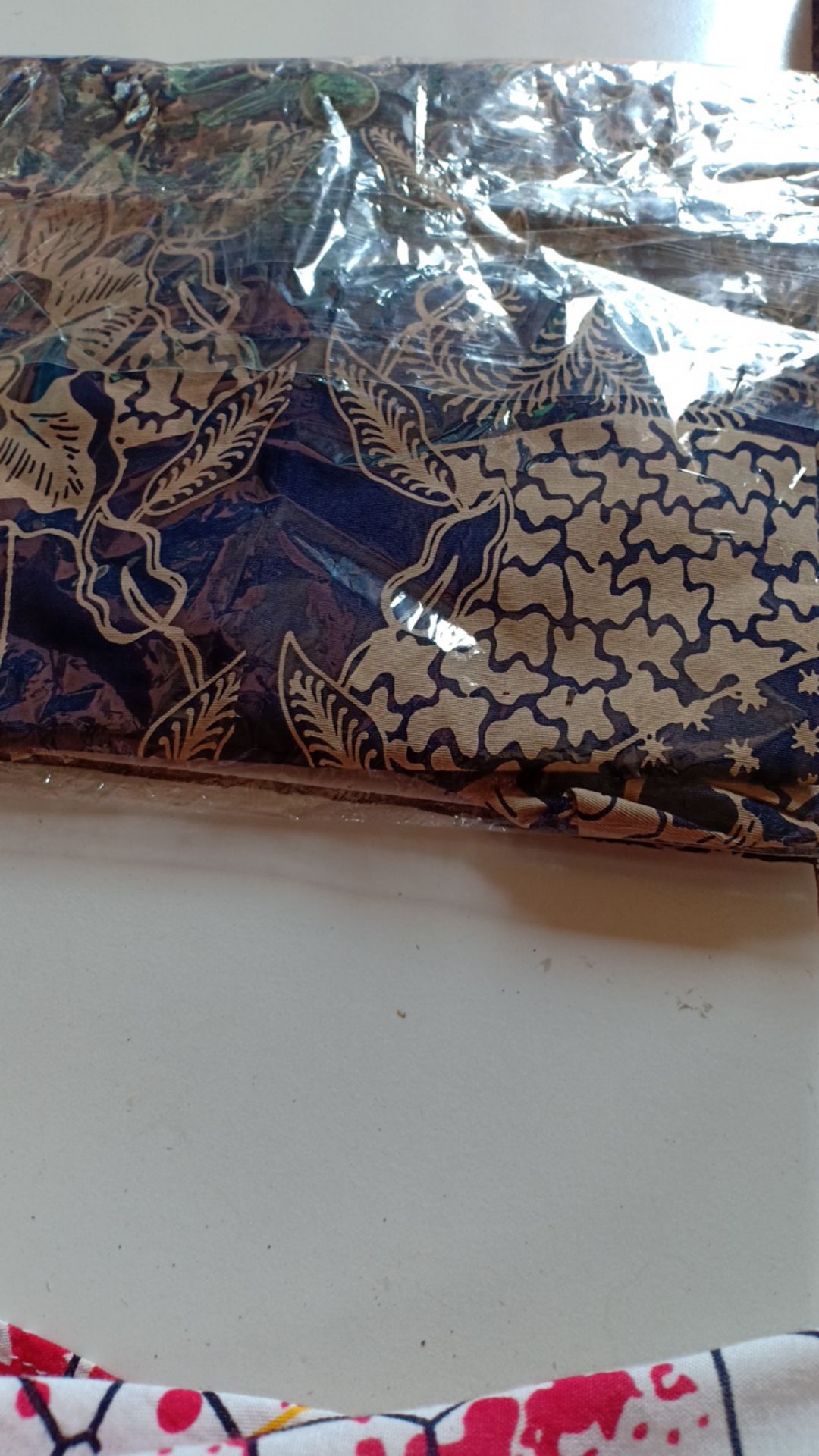 Blouse 208 Aac# Atasan Batik Wanita Lengan Pendek Bahan Katun Stretch