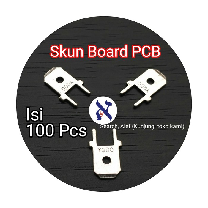 Skun board pcb male 100 pcs sekun