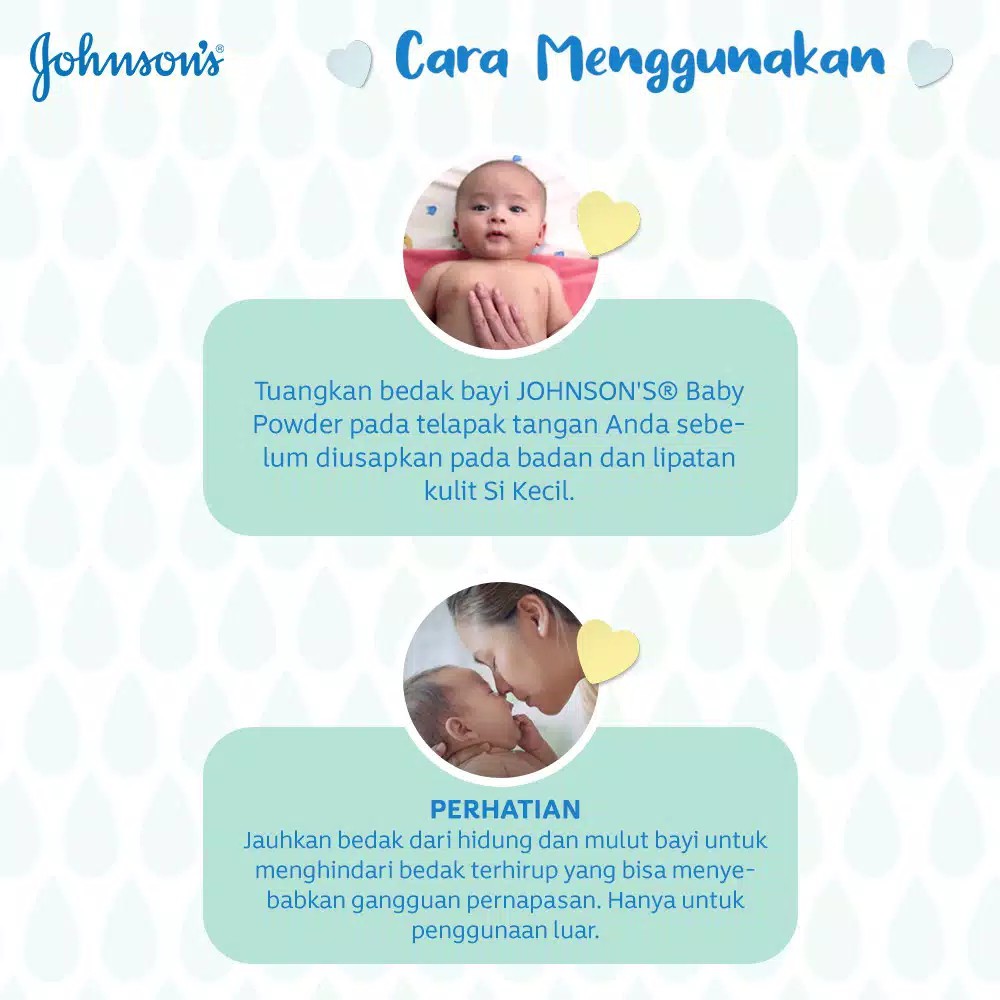 JOHNSONS BABY POWDER 300Gr [BPOM]