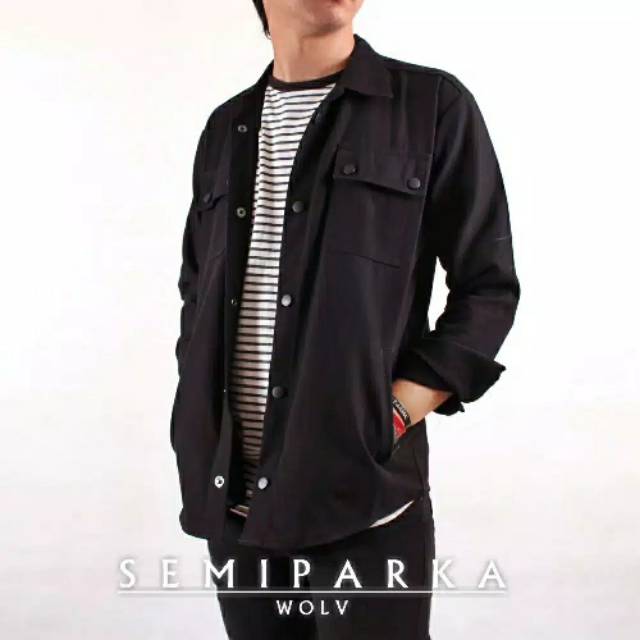 Jaket semi parka/ Jaket pria toko bandung