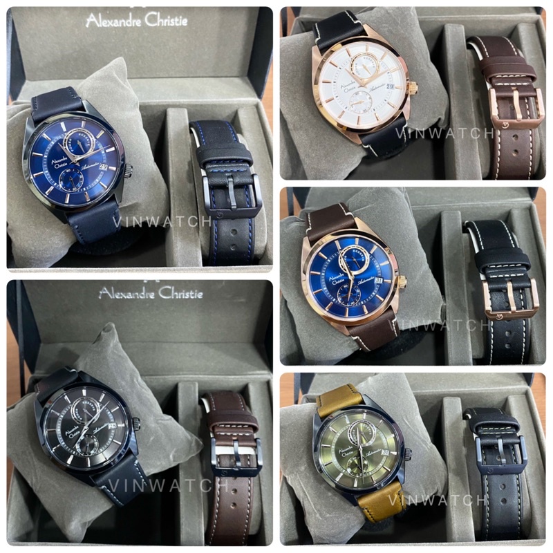 Jam Tangan Pria Alexandre Christie 3041 AUTOMATIC