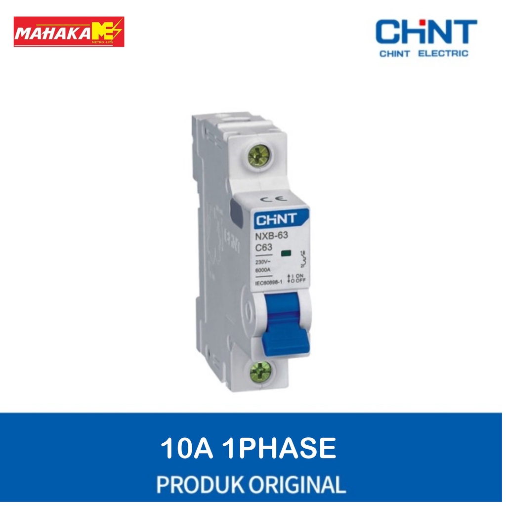 Mcb 10 Ampere 10A 1 Phase Chint