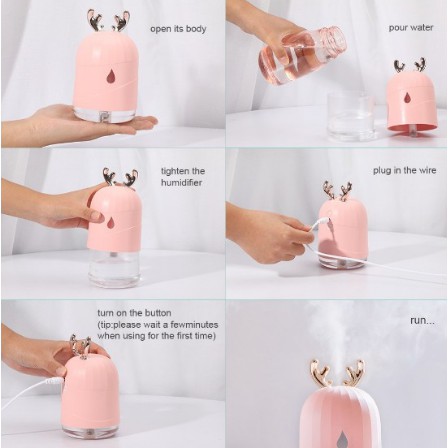 Humidifier Aromatherapy Ultrasonic Pewangi Ruangan Air Diffuser Aroma Terapi Purifier 10014