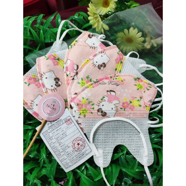Masker Duckbill Anak Motif  Cewek / Cowok