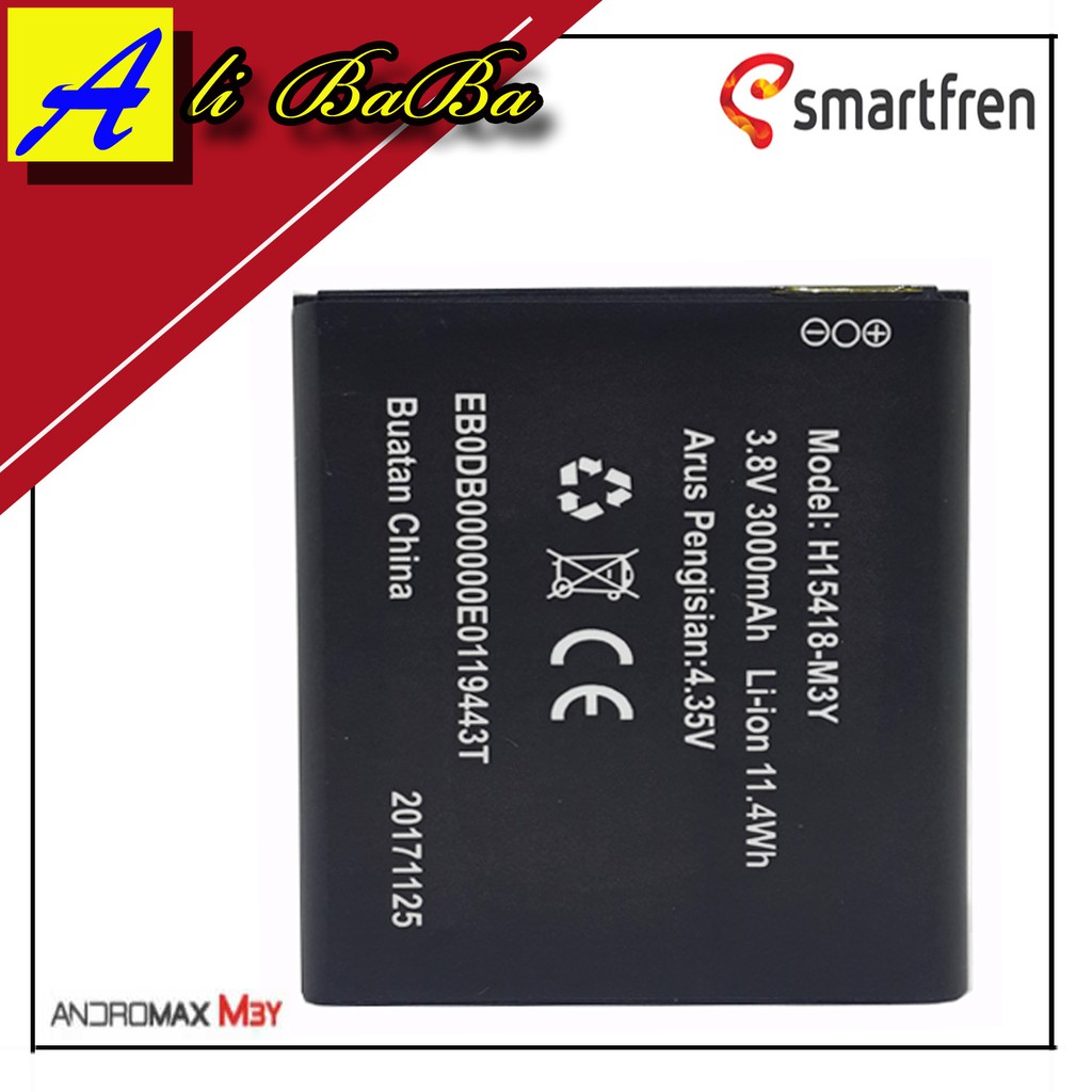 Baterai Modem Smarfren Andromax Mifi M3Y M3Z 4G LTE H15418-M3Y Original Battery Modem Andromax M3Y