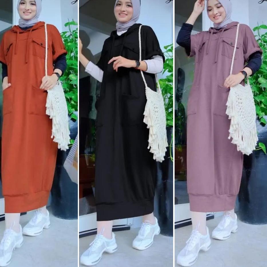 CODEO4a4Z--Lidya Dress / Gamis Wanita Model Terbaru 2022 / Gamis Wanita Kekinian/ Gamis Terbaru/ Gam
