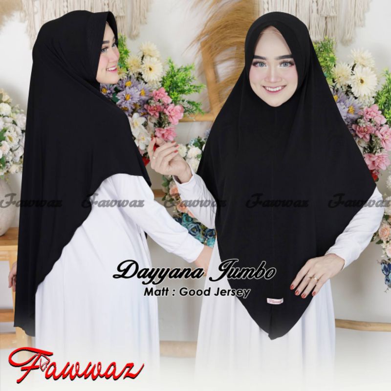 Fawwaz Jumbo dayyana Khimar hijab kerudung