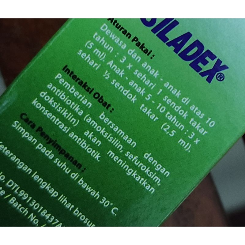 Siladex ME 30 ML / Meredakan batuk berdahak / Mengencerkan Dahak / Anak / Dewasa