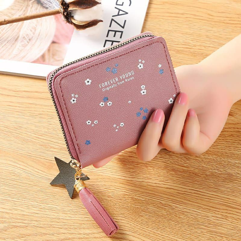 Arifirn D 2204 - Dompet Lipat Mini Wanita | Dompet Koin Wanita