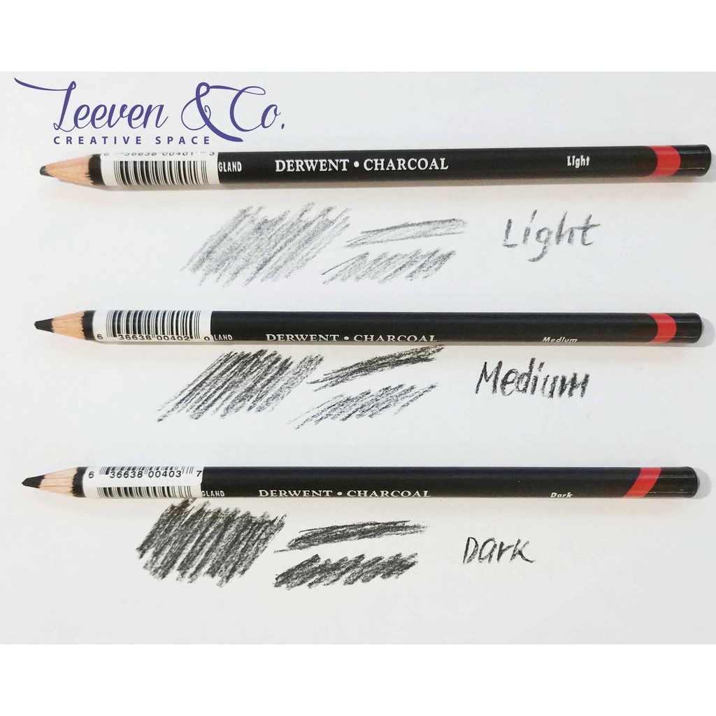 

DERWENT CHARCOAL DARK / MEDIUM / LIGHT