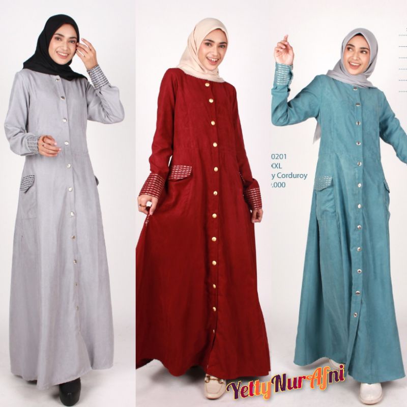 Terbaru Dannis A220201 Gamis Maroon - Abu - Tosca Free Masker