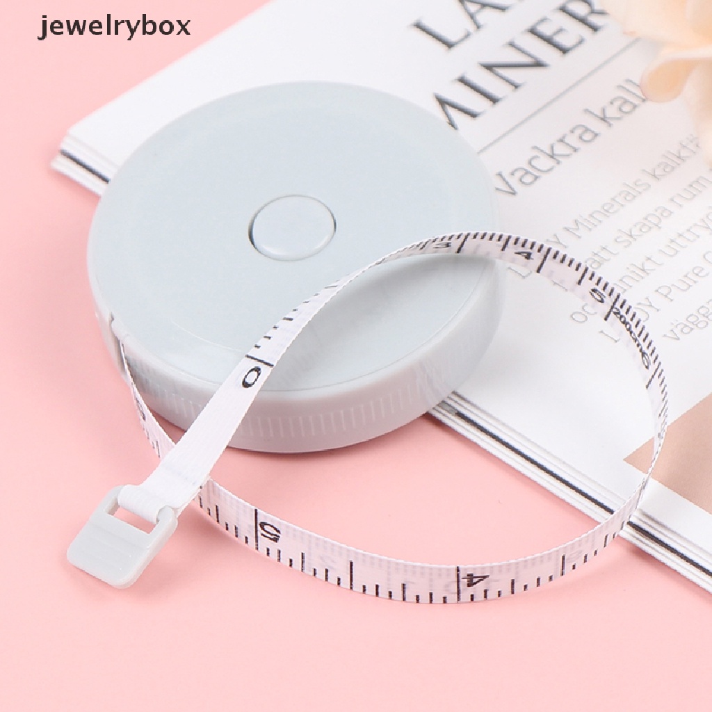 [jewelrybox] 1pc 2m Tape Measures Portable Retractable Ruler Anak Penggaris Tinggi Roll Tape Butik