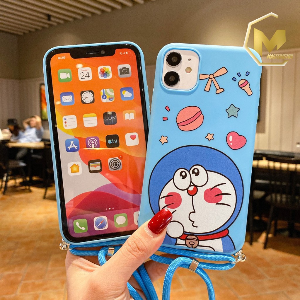 SS159 case Slingcase Lanyard Doraemon Samsung A01 M01 J2 Grand Prime A10 M10 A10s M01s A12 A31 MA860