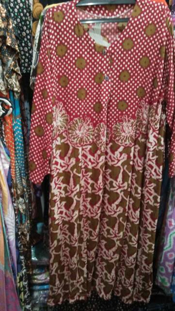 TERMURAH! DASTER BATIK UKURAN JUMBO LENGAN PANJANG DAN PENDEK - SOUVENIR UNIK JOGJA BEST SELLER