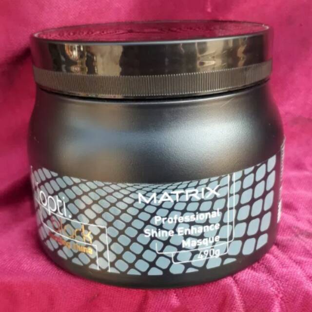 Matrix Opti Black Dazzling Shine Masque 490 GR Masker Rambut Hitam