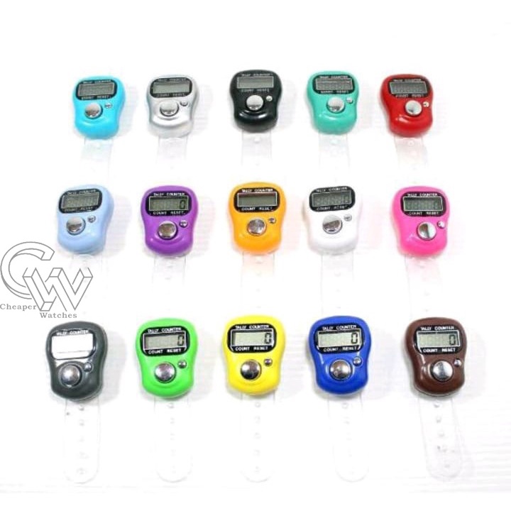 Cheaper-Alat Hitung Tasbih Digital  Jari Tally Finger Led