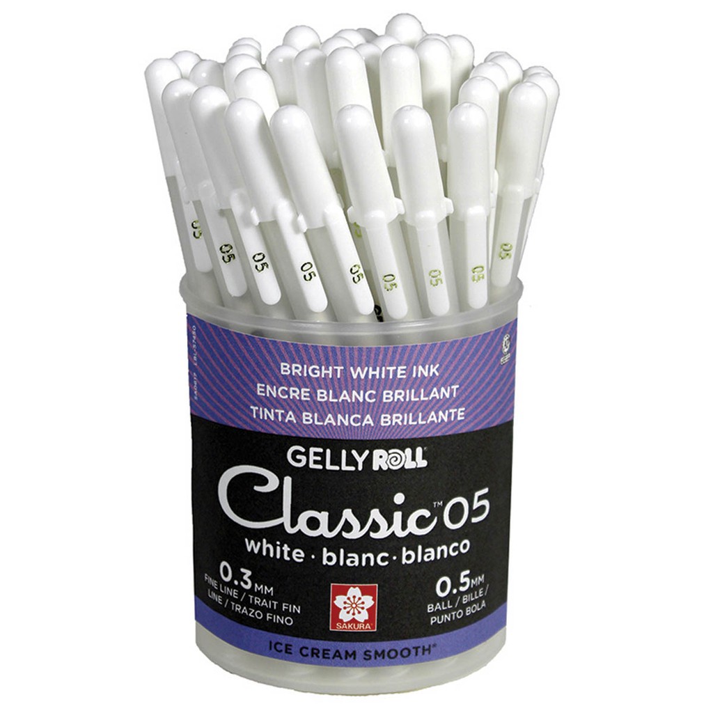 

Sakura Gelly Roll Classic Fine Point 05 - White