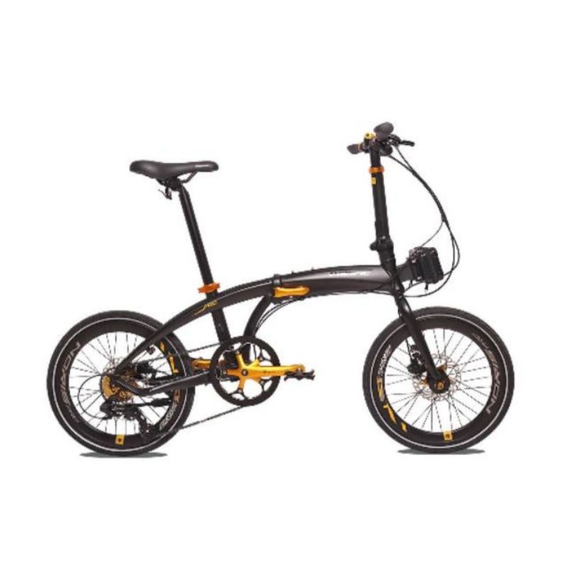 Sepeda Lipat pacific noris pro 20 Inch Free Lampu Dan Holder
