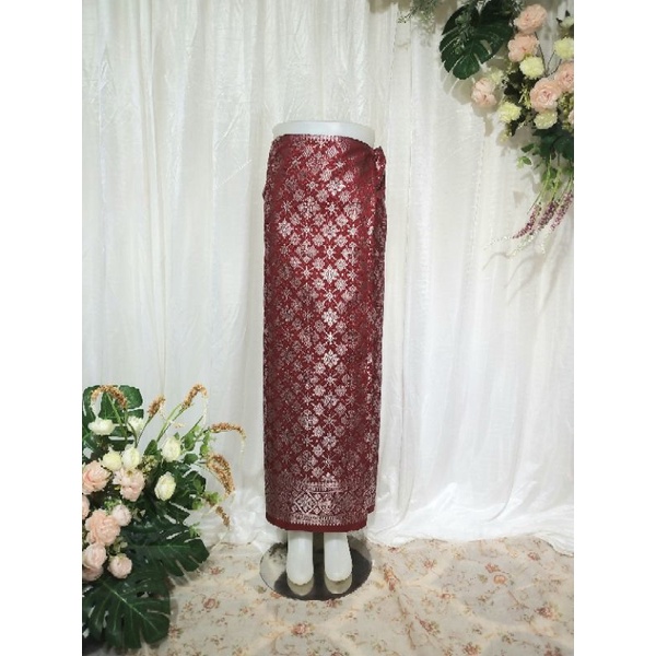 ROK LILIT SONGKET PALEMBANG - Rok lilit songket premium