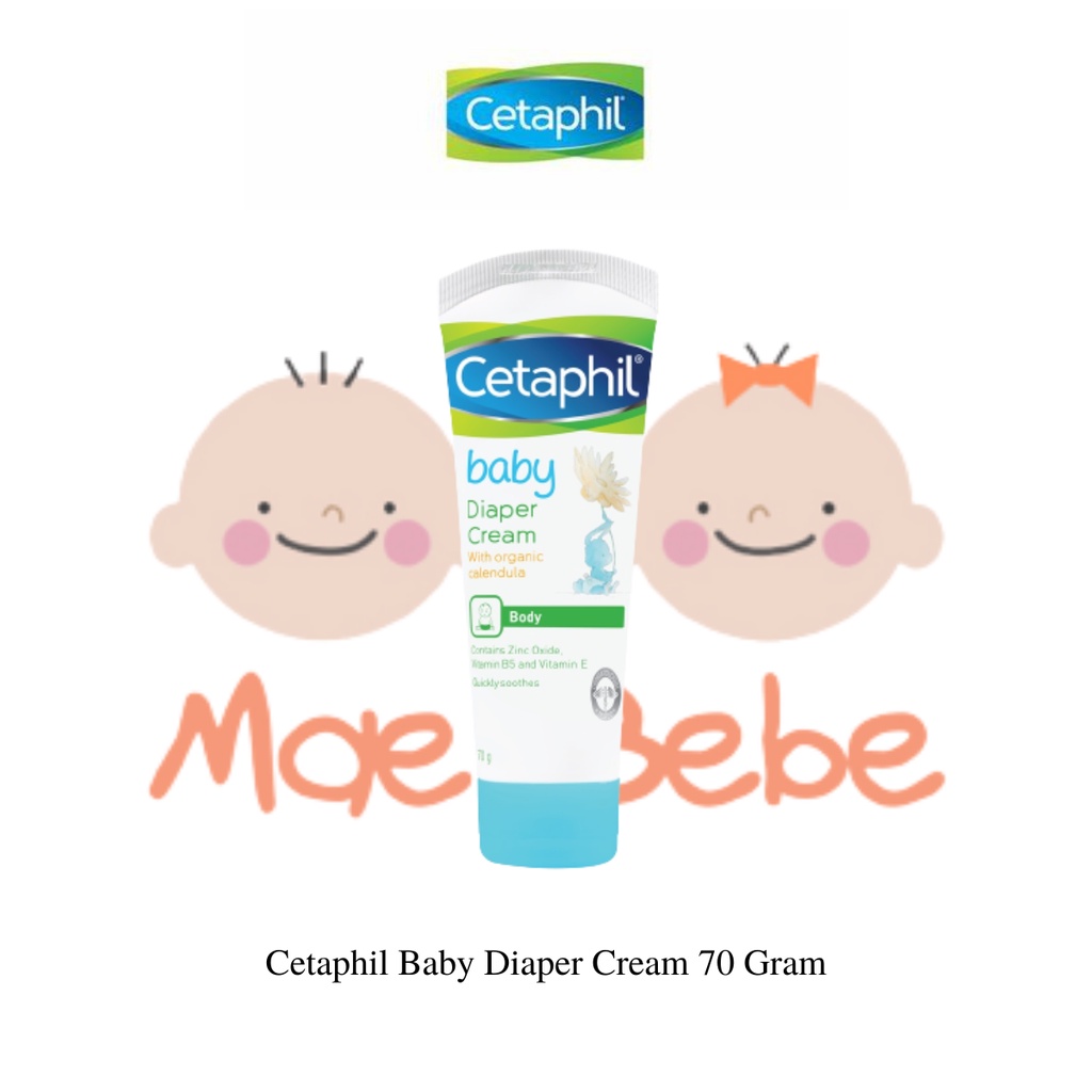 Cetaphil Baby Diaper Cream With Organic Calendula 70g